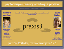 Tablet Screenshot of praxis3.at